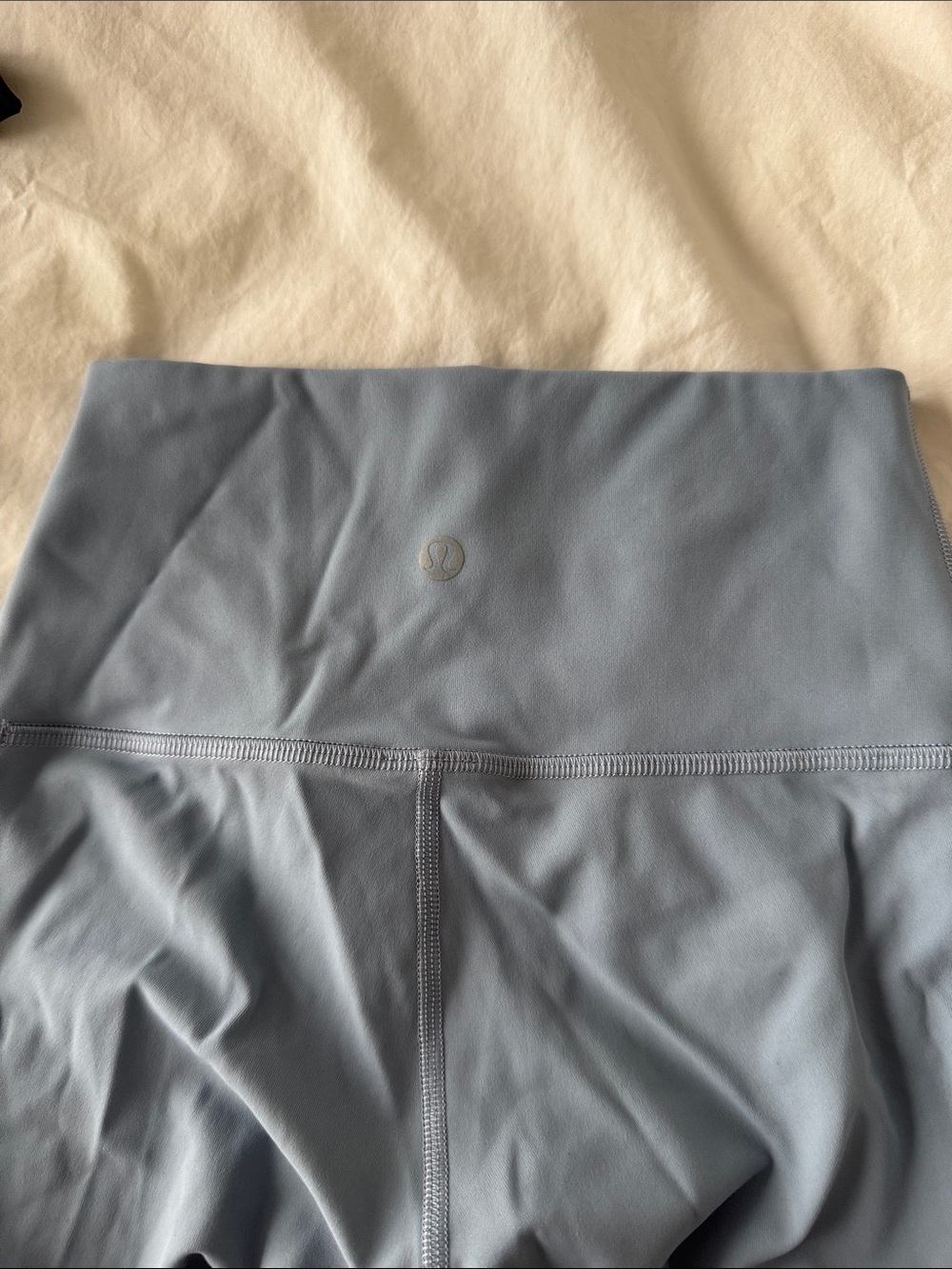 Lululemon Light Blue High-Waist Active Leggings